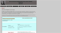 Desktop Screenshot of aguz.astronomie.ch